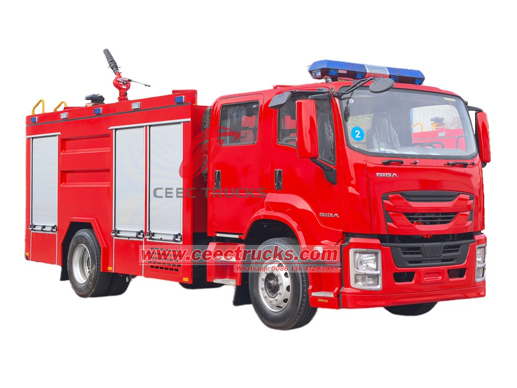ISUZU GIGA 4X fire fighting truck tanker fire engine ISUZU GIGA 4X fire truck