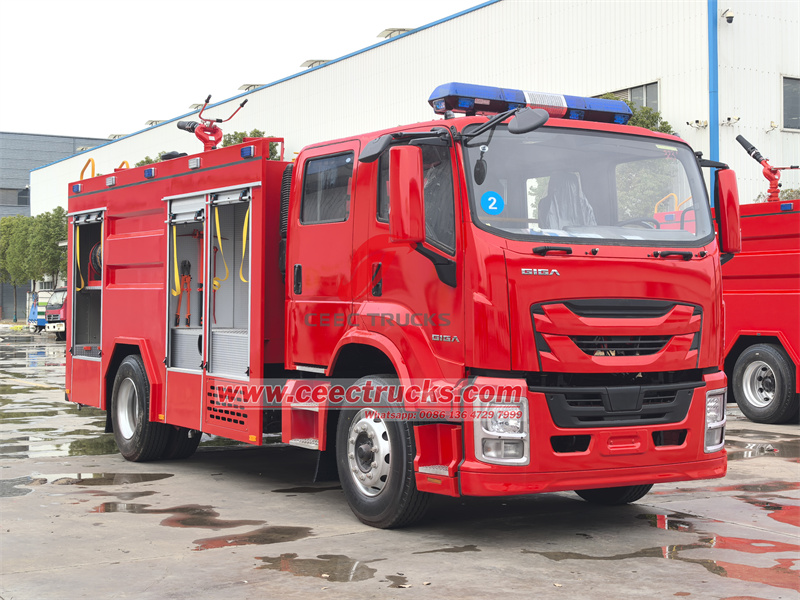 Isuzu GIGA 4X foam fire tanker truck Isuzu GIGA 4X foam fire tanker truck