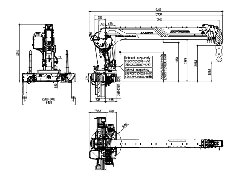Isuzu GIGA service truck 14tons crane