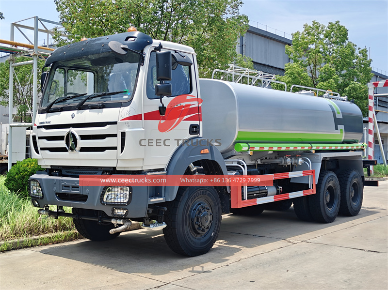 Beiben 6x6 water tank truck