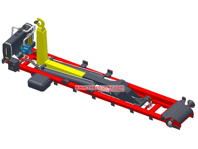 3D drawing of the 26tons hook loader kit
