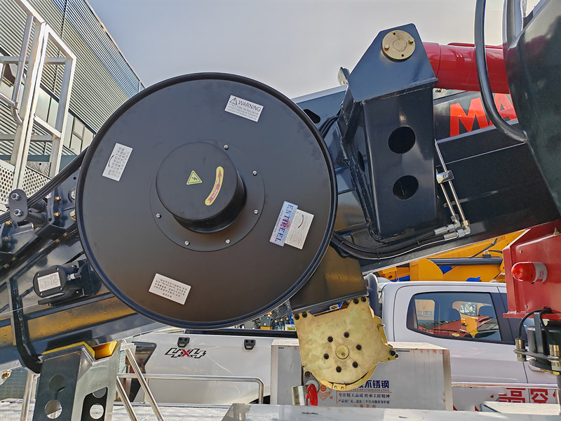 Isuzu aerial boom truck height recorder