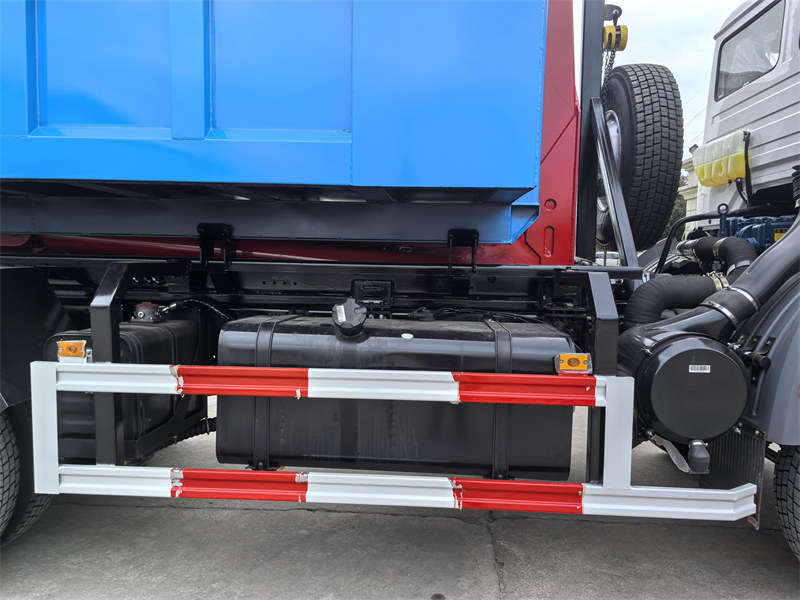 Front mounted Spare tire