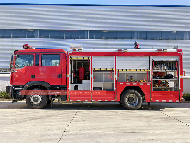 Howo fire fighting truck