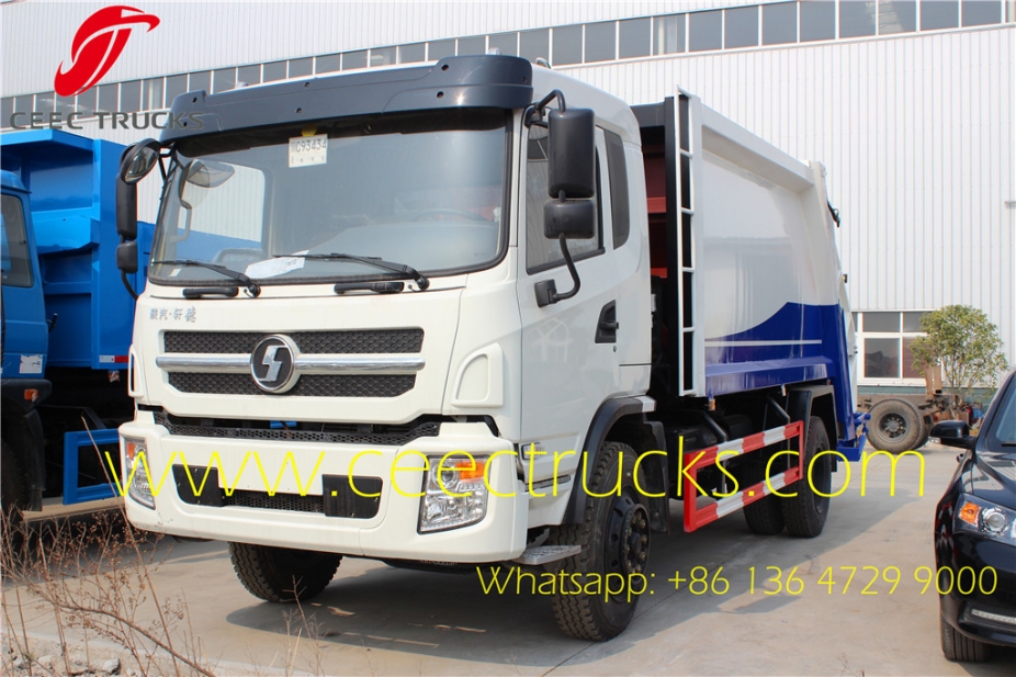 SHACMAN 10-12 m³ refuse compression vehicle maunfacturer