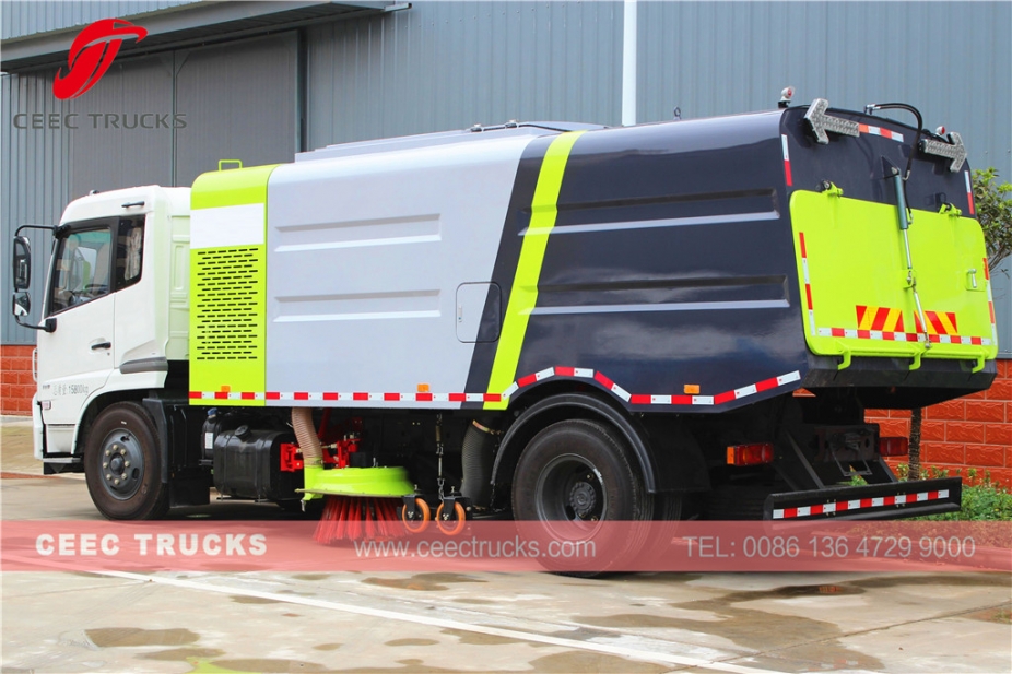 东风12000升扫路车
