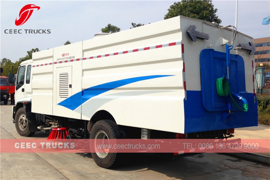 五十铃12立方米道路清扫车