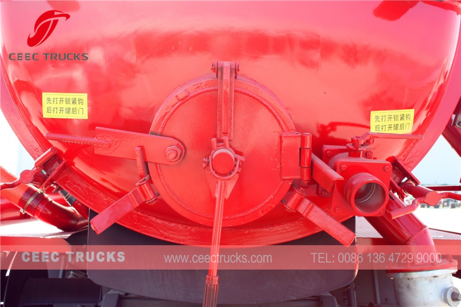 东风10000升化粪池清理车