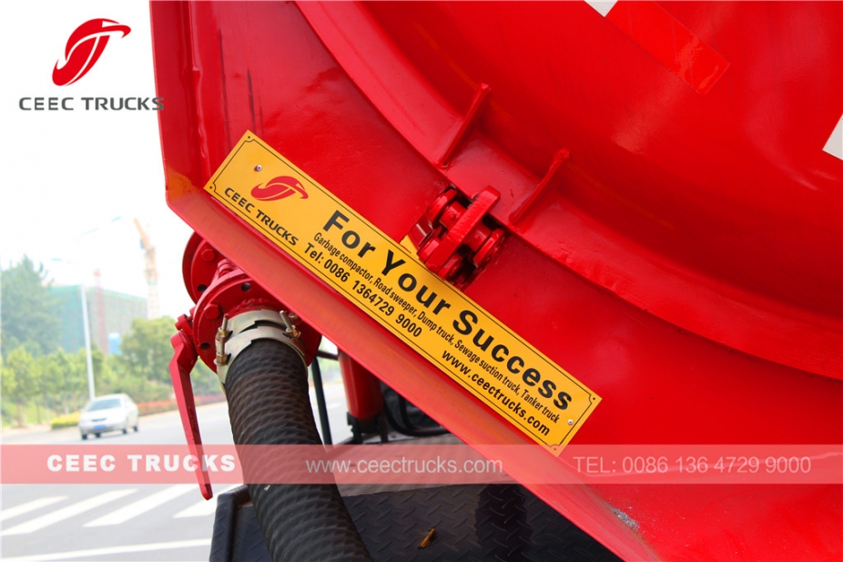 一汽18立方米化粪池清理罐车