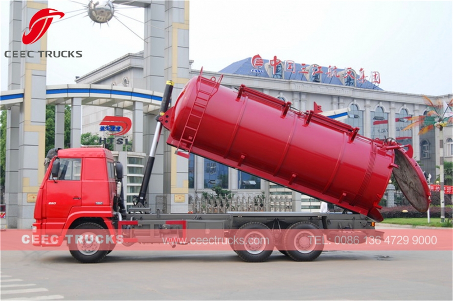 豪沃18立方米化粪池清理车出售