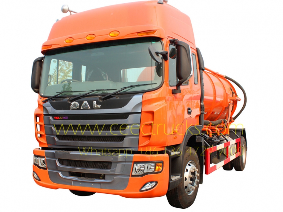 JAC brand 10,000L vacuum suction truck - CEEC Trucks