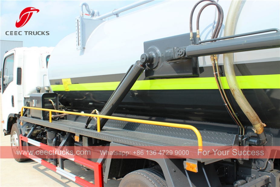 五十铃8立方米污水车