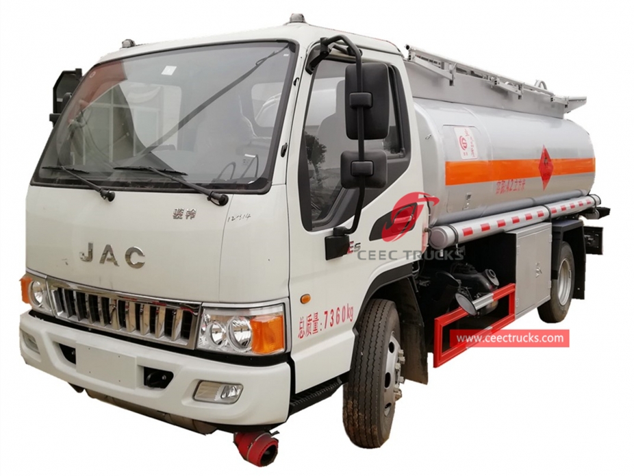 4.2CBM JAC Fuel Tanker - CEEC Trucks