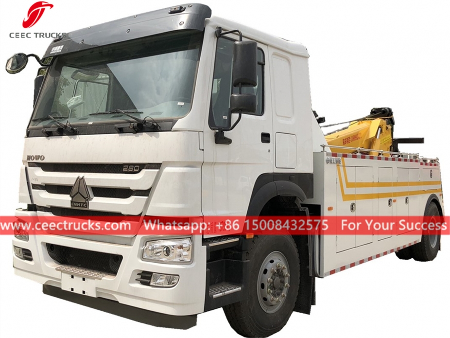 12吨豪沃公路清障车