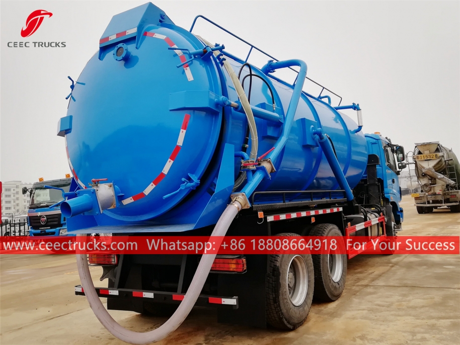 20立方米福田牌真空吸污车