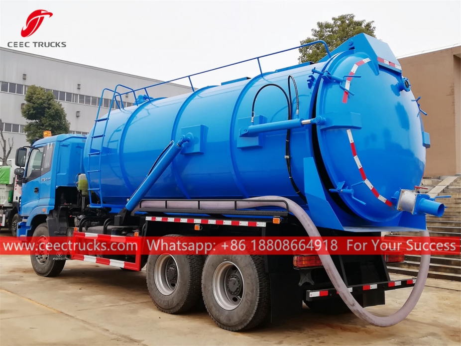 20立方米福田牌真空吸污车