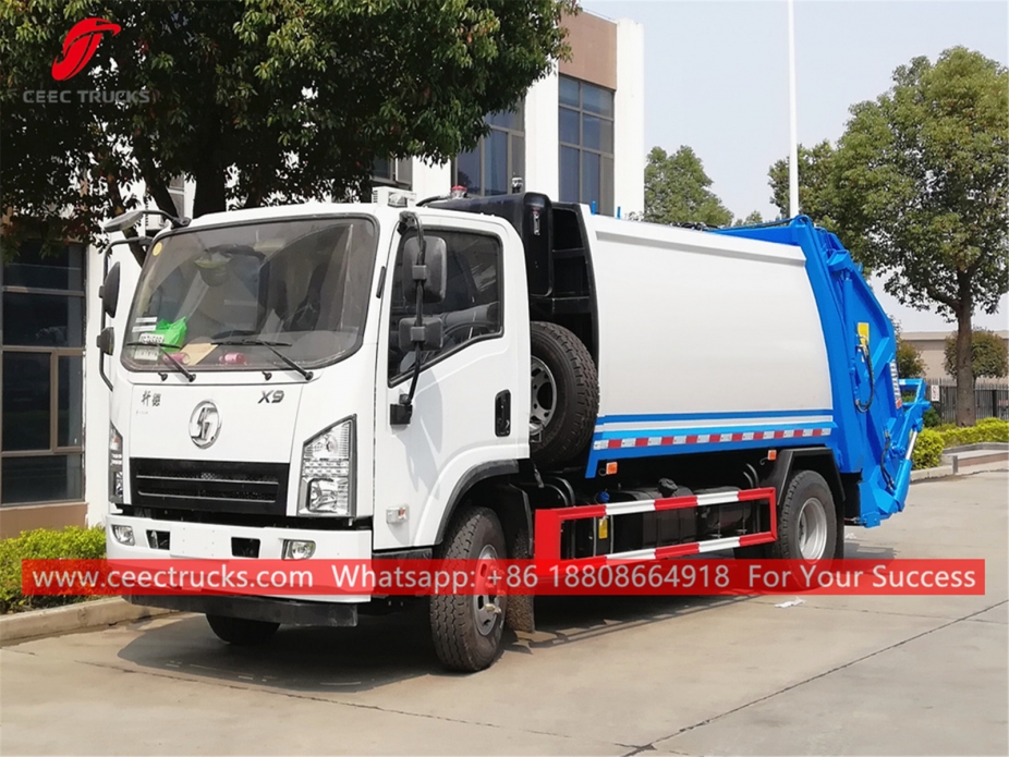 陕汽8立方米垃圾压缩车