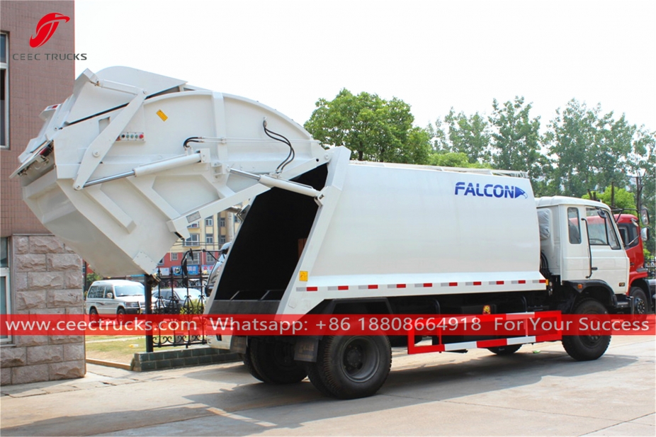 东风14立方米垃圾压缩车