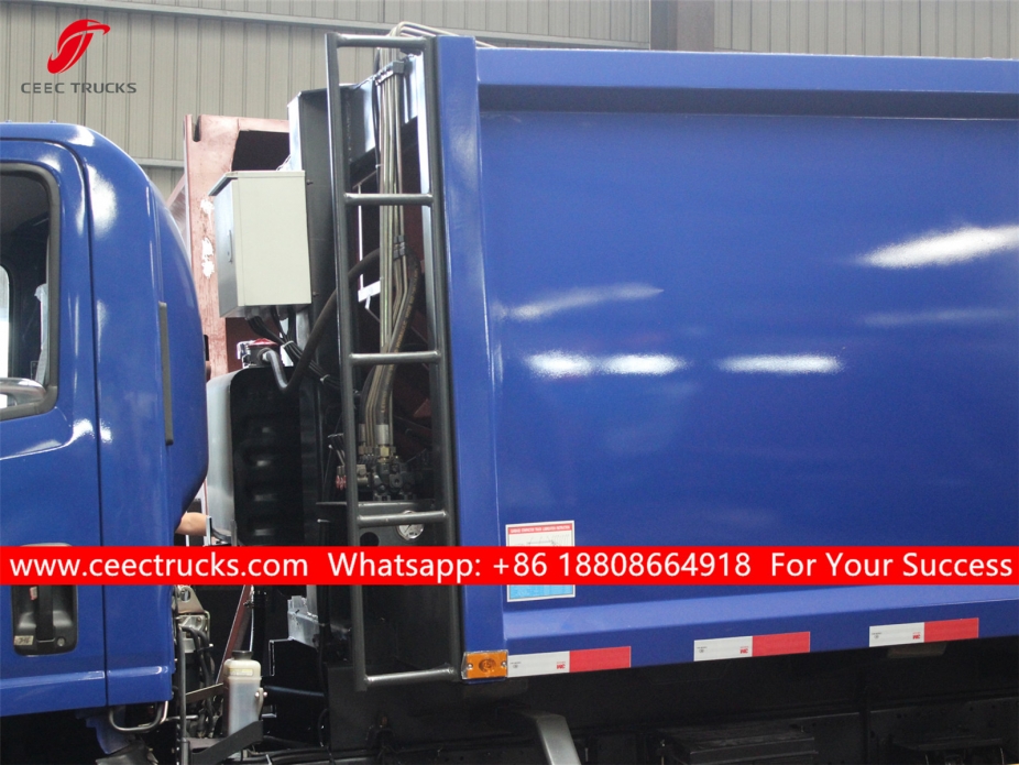 五十铃8立方米垃圾压缩车