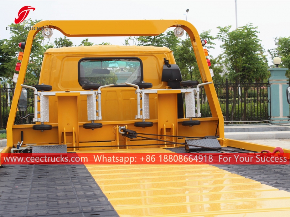 3吨五十铃平板拖车