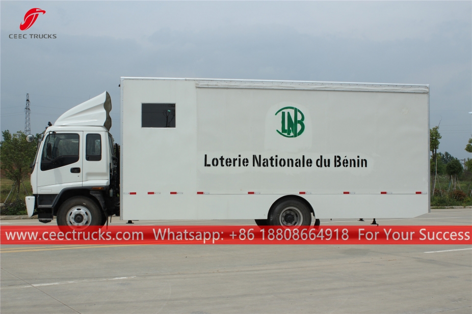 五十铃FTR移动舞台车