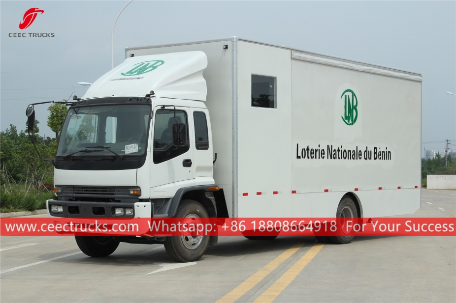 五十铃FTR移动舞台车