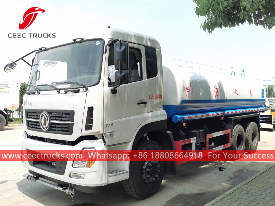 东风6x4洒水车