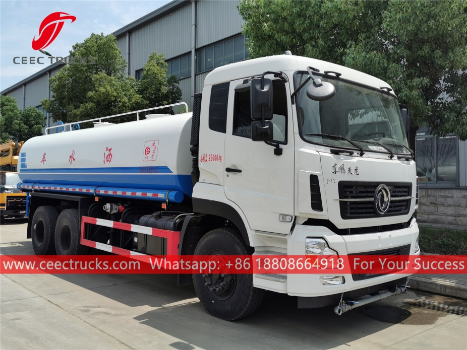 东风6x4洒水车