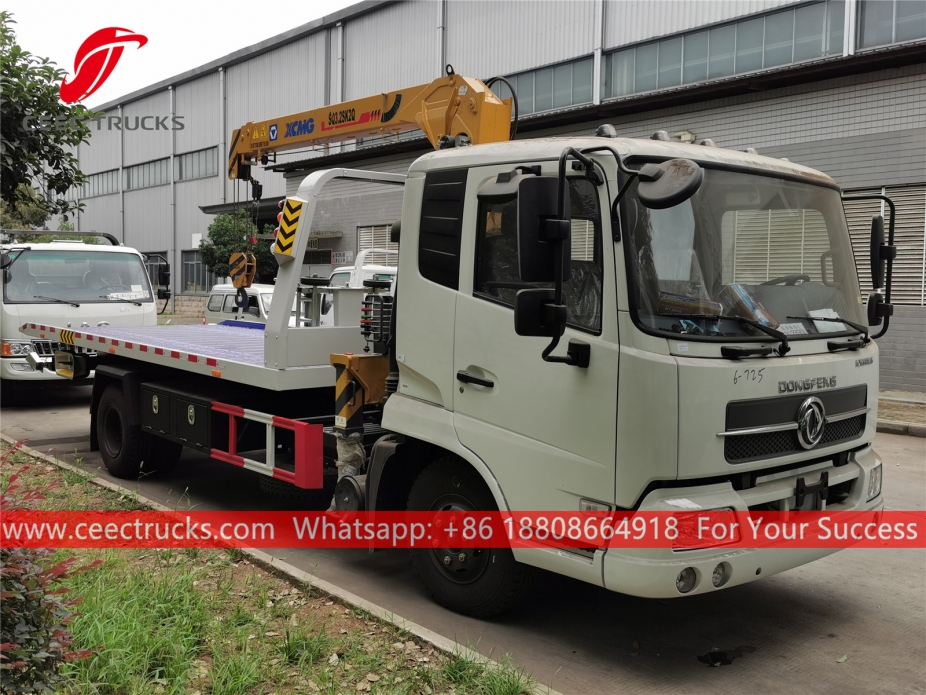 5吨带吊机的路况救援车