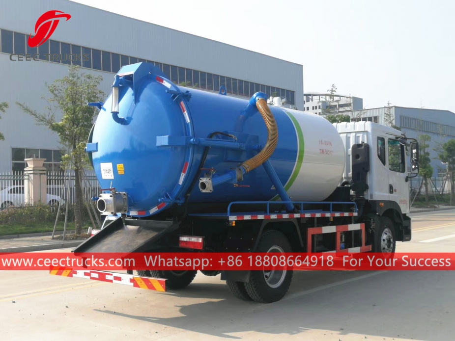 东风10立方米污水抽吸车