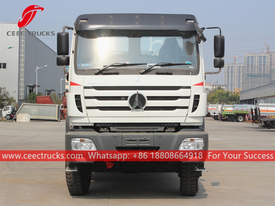 北奔4x4右舵洒水车