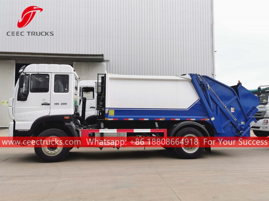 菲律宾8立方米垃圾压缩车