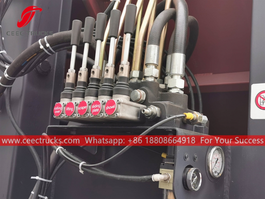 菲律宾8立方米垃圾压缩车