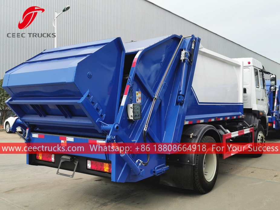 菲律宾8立方米垃圾压缩车