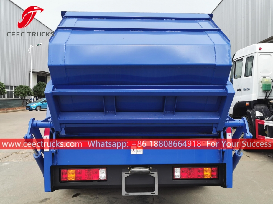 菲律宾8立方米垃圾压缩车