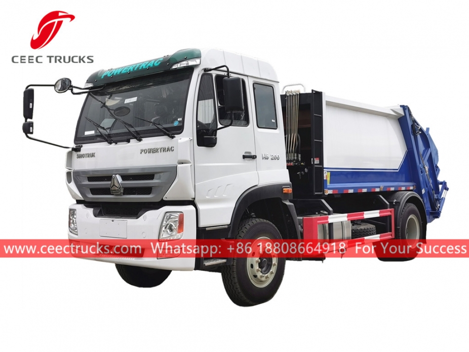 菲律宾8立方米垃圾压缩车