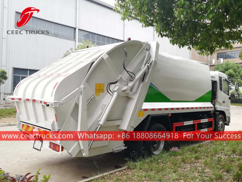 五十铃10立方米后装式垃圾车