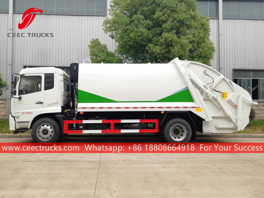 五十铃10立方米后装式垃圾车