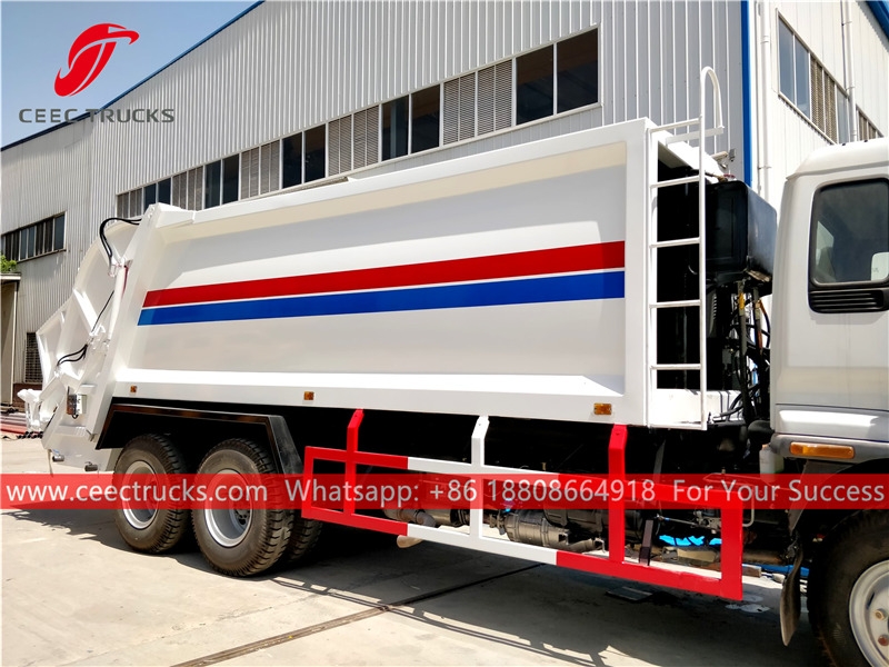 五十铃16立方米垃圾压缩车