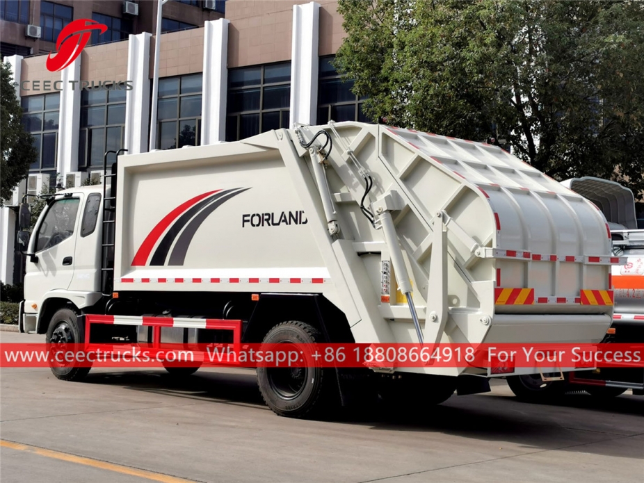 福田8立方米垃圾压缩车