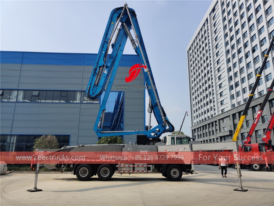 豪沃38米水泥泵车