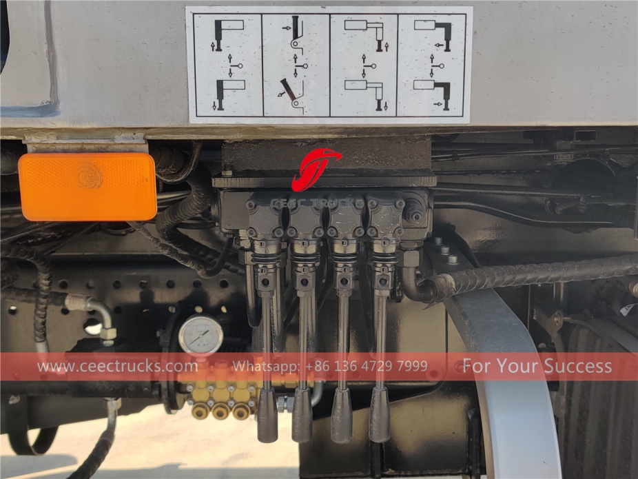 豪沃38米水泥泵车