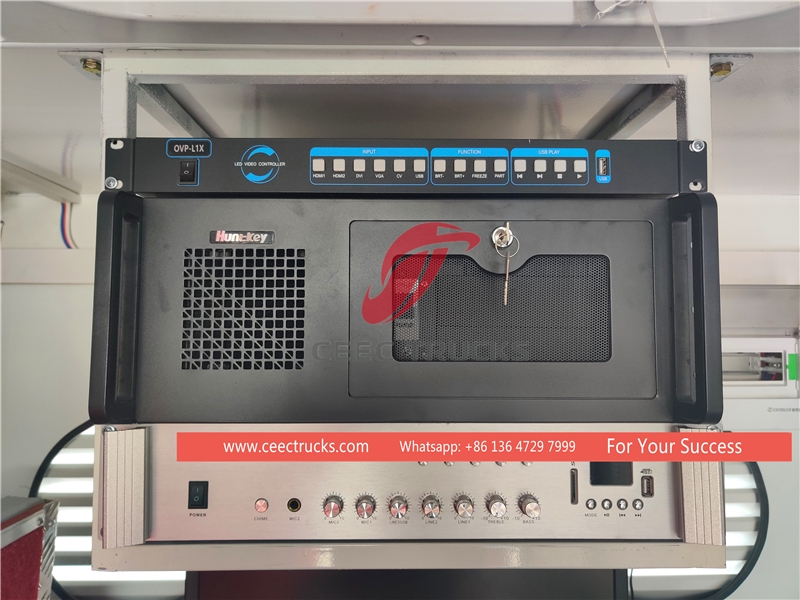 五十铃100P 4*2驱动流动舞台车