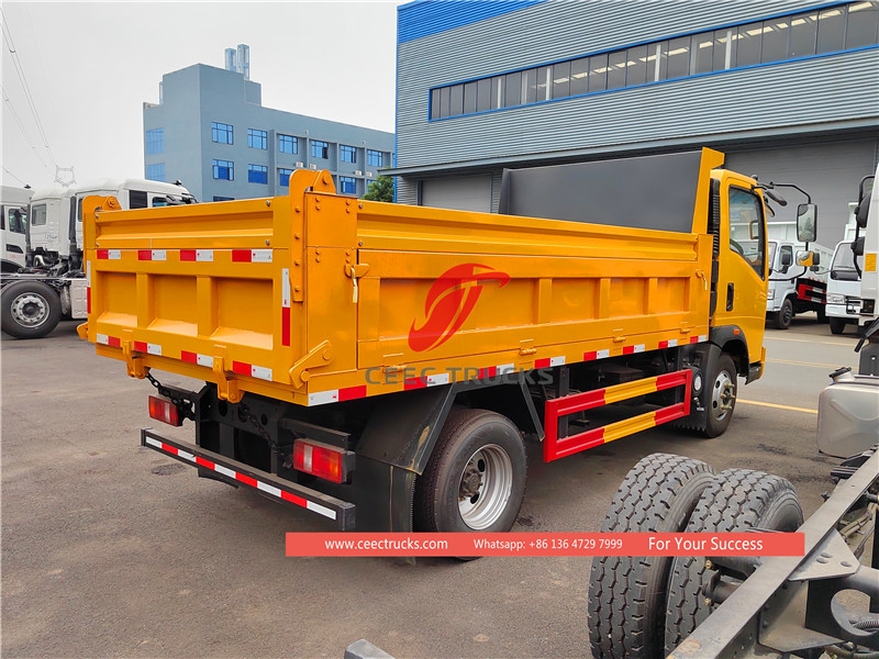 howo 3 ton dumping truck