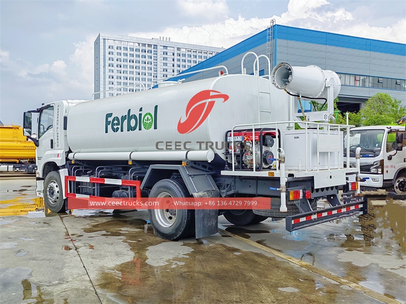 五十铃GIGA高效除尘车，16立方米大容量