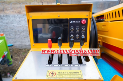 Isuzu 45m mounted aerial work platform truck