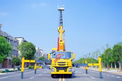 Isuzu GIGA 45m telescoping boom lift truck