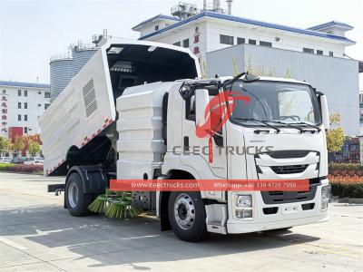 ISUZU 205HP middle-duty road sweeper