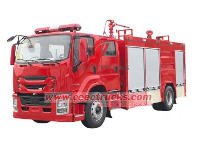 Isuzu new GIGA 4X dry chemical powder fire apparatus