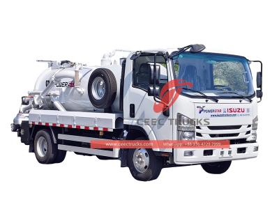 Isuzu NPR combined dredging vehicle